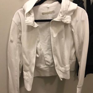 White lululemon jacket